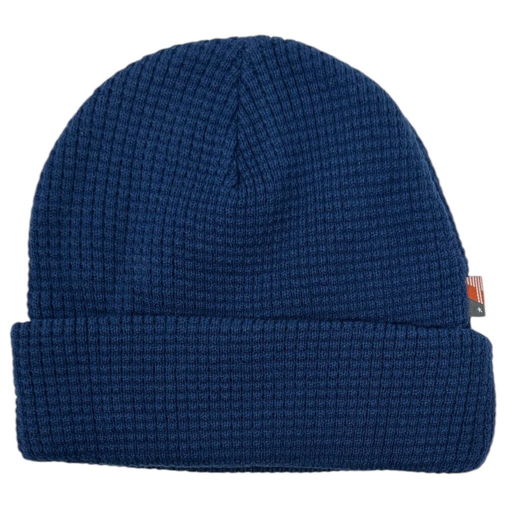 Honor The Gift Men's Marvin 2.0 Acrylic Waffle Knit Beanie in Navy